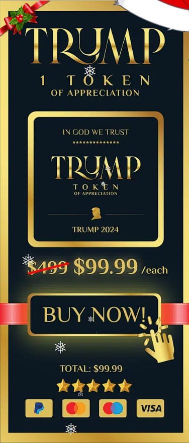  buy 1 trump token of appreciation
