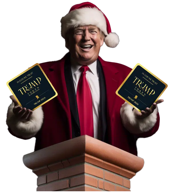 trump holding token of appreciation